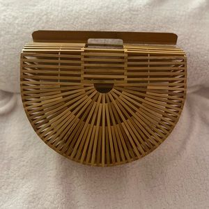 Medium Bamboo Clutch